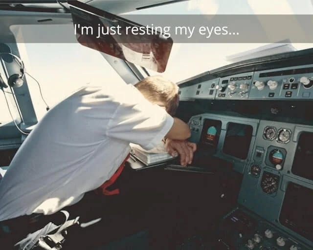 We Hope He Remembered The Autopilot!