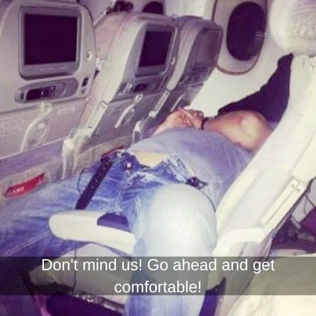When You're Lucky Enough To Have Two Seats