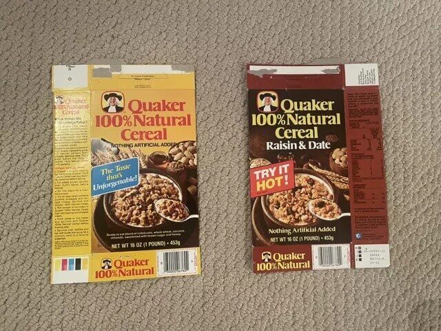 ​1974: Quaker 100% Natural Cereal