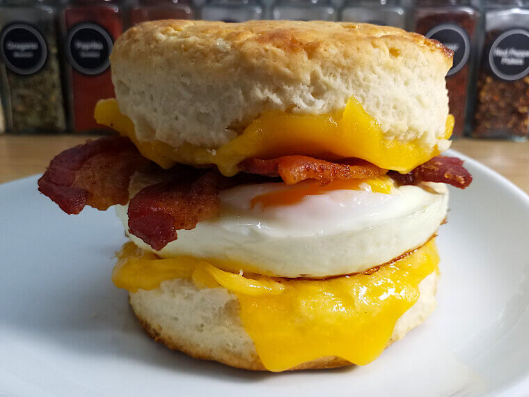 1989: Biscuit, Egg, and Bacon