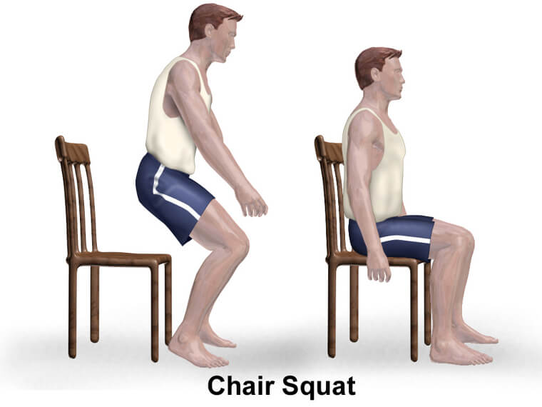 Chair Squats