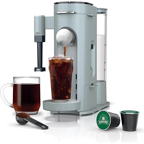 Powerful Ninja Coffee Maker that Brews Specialty Drinks at Home. 