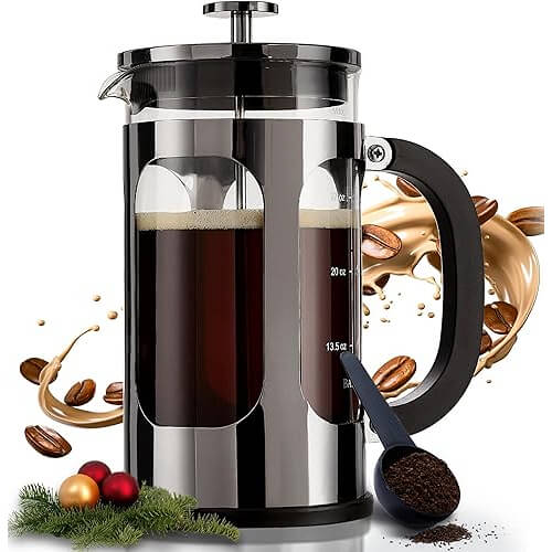 Premium French Press Coffee Maker that Brews Barista-Quality Coffee at Home. Now 20% Off!