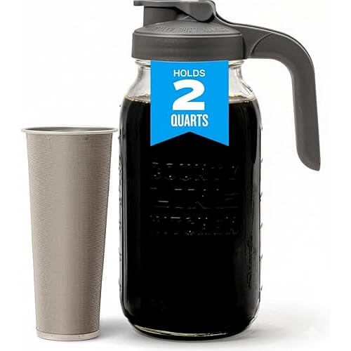 Versatile Glass Cold Brew Maker that Brews Perfect Coffee Every Time. Now 14% Off!