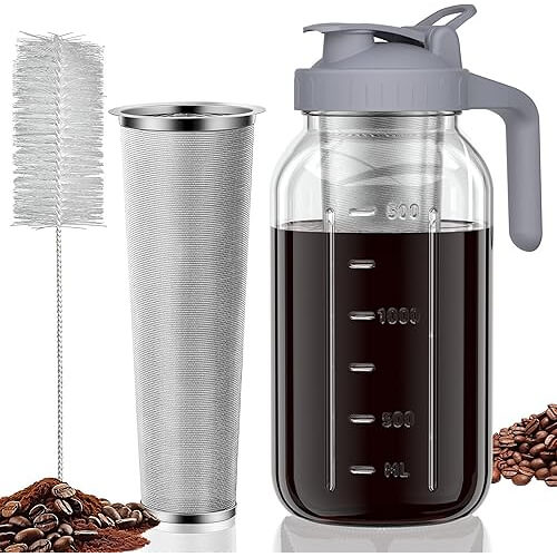 Versatile Cold Brew Coffee Maker that Creates Smooth, Rich Coffee Effortlessly. 