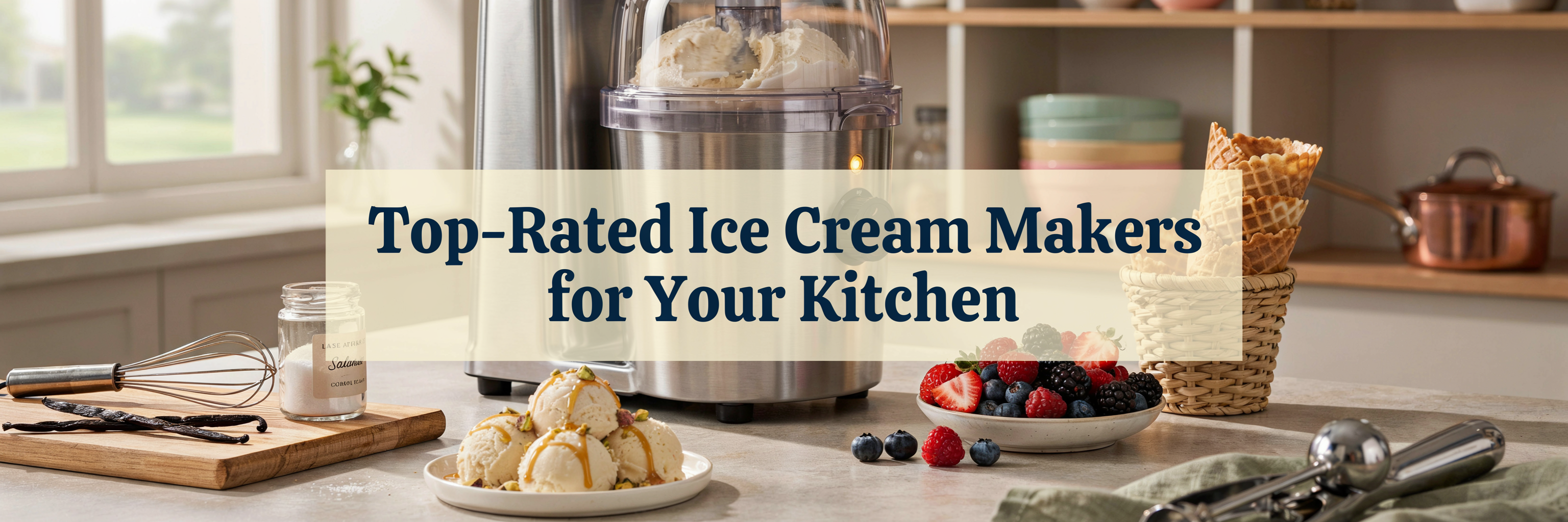 Top-Rated Ice Cream Makers for Your Kitchen