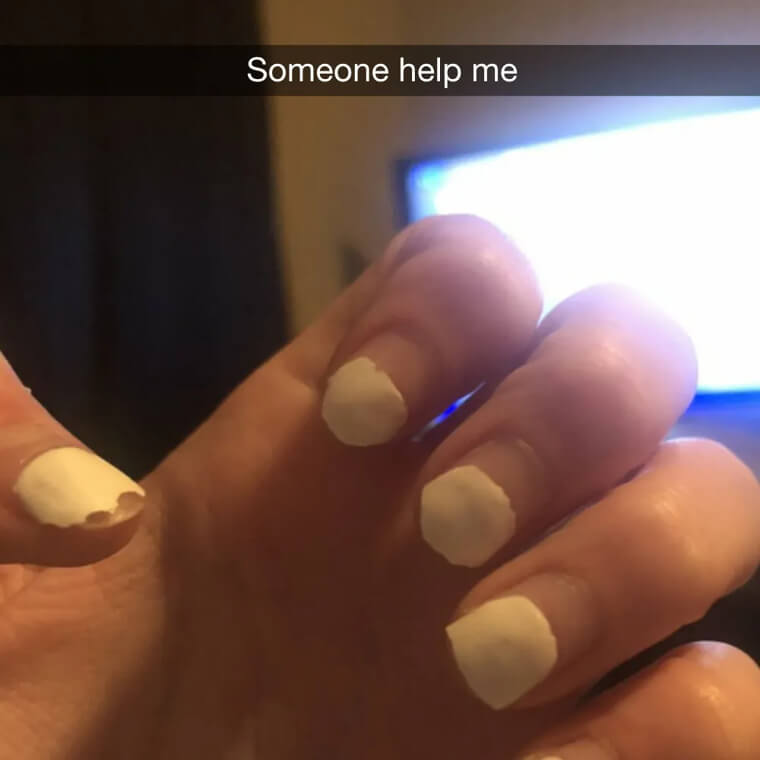 A Manicure To Hide