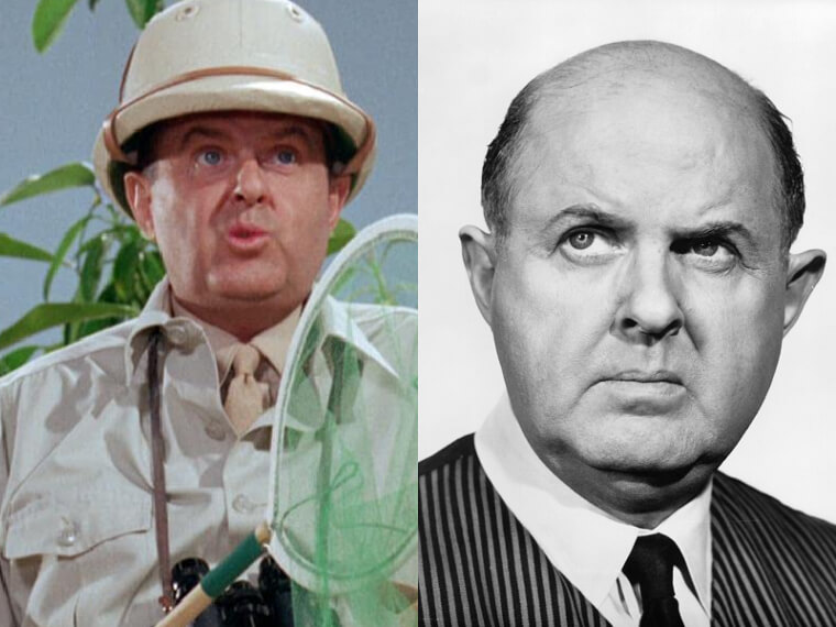 John McGiver as Lord Beasley Waterford, Then and Now