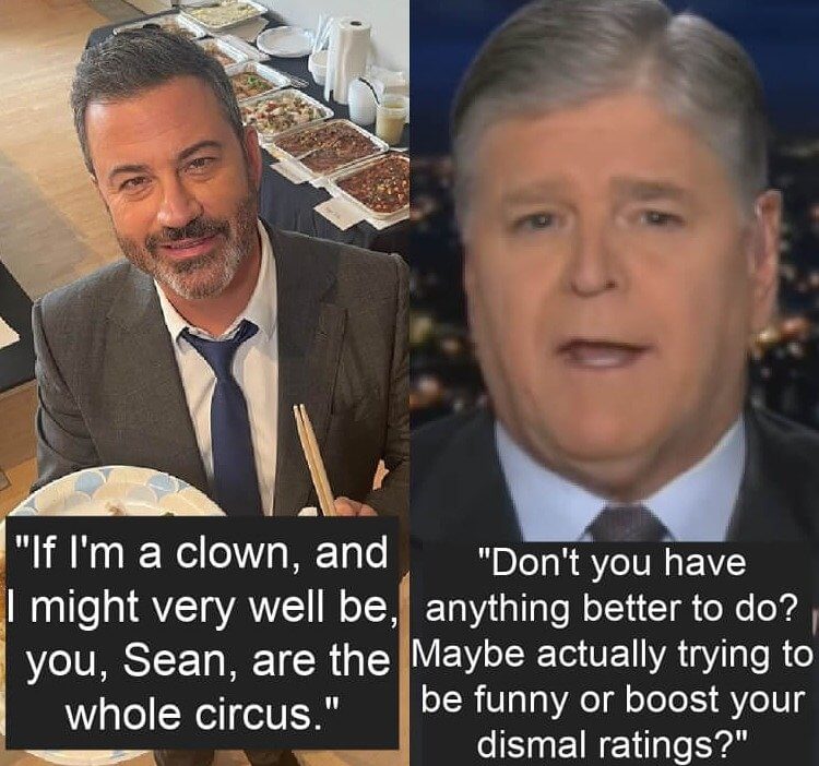 Jimmy Kimmel and Sean Hannity: From Melania Jabs to Indefinite Suspension