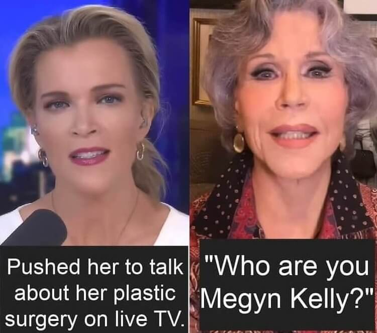 Jane Fonda and Megyn Kelly: The Plastic Surgery Question Fallout