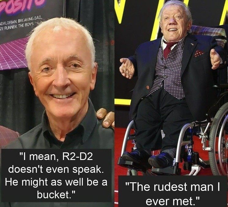 Anthony Daniels and Kenny Baker: A Decades-Long Droid War of Disrespect