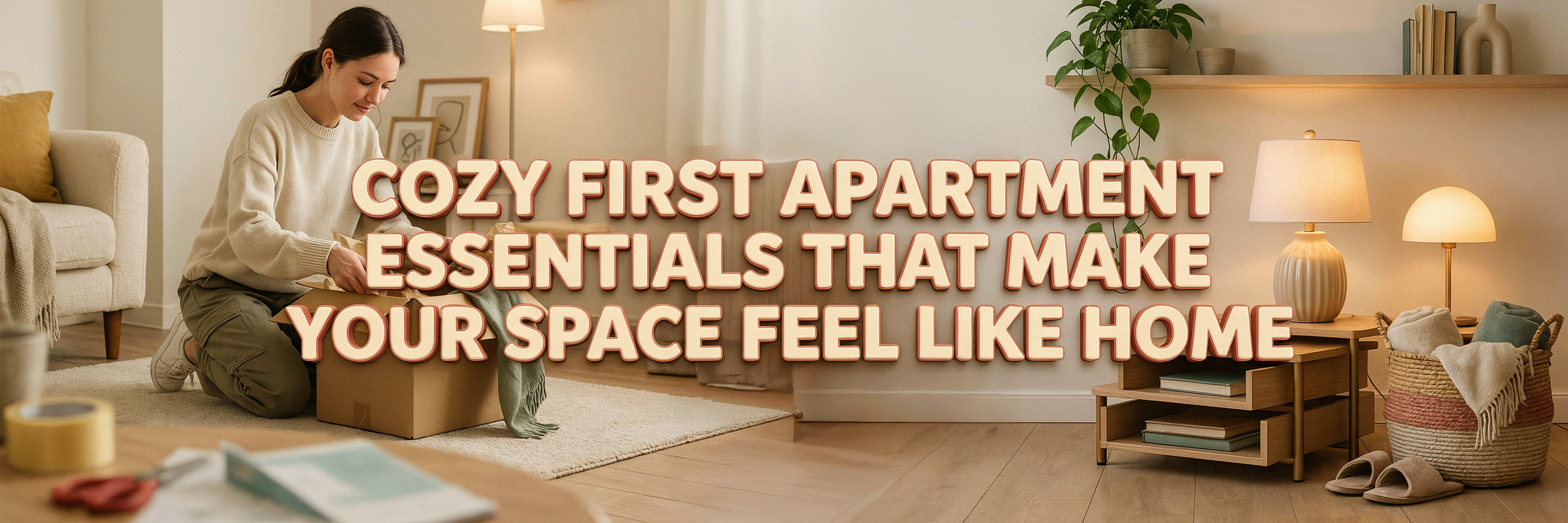 First Apartment Essentials to Make Your New Space Look and Feel Like Home