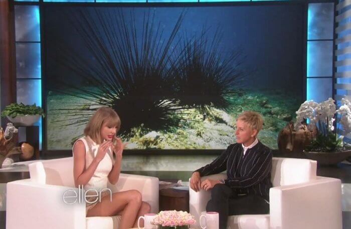 Taylor Swift Is Afraid of Sea Urchins