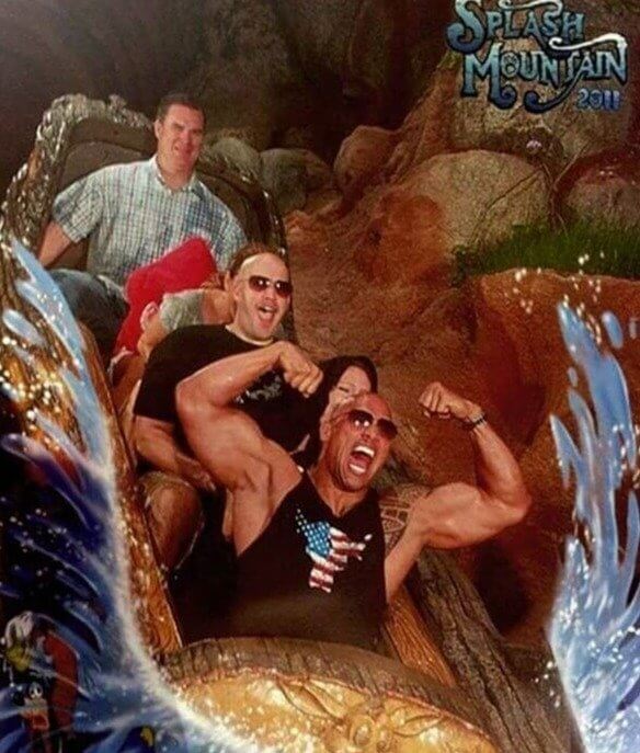 Dwayne Johnson Is Afraid of Roller Coasters