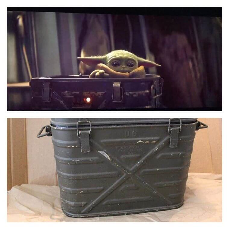 Baby Yoda Container