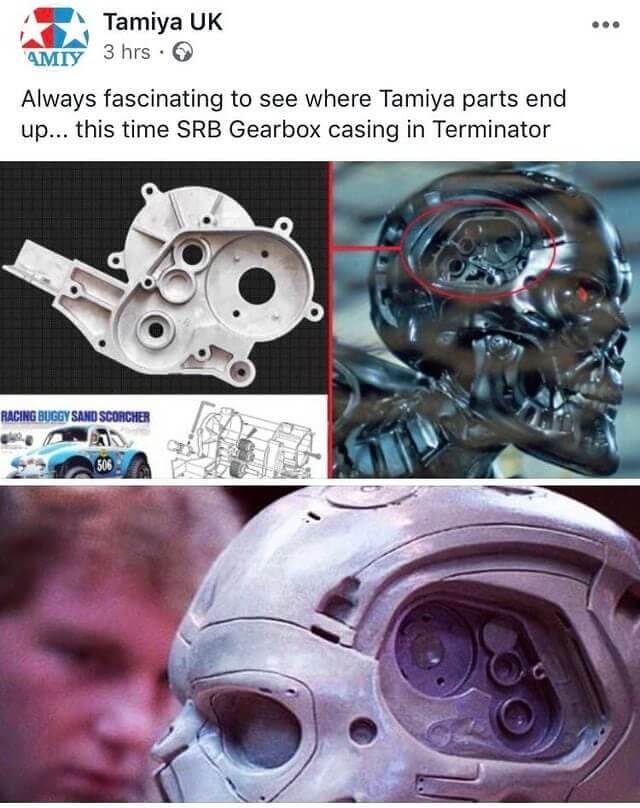 Terminator Skull Piece