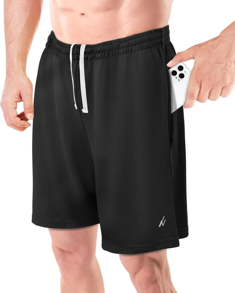 NY Threads Men's Shorts - Quick Dry, Lightweight Comfort! - Don’t Miss the 12% Discount!
