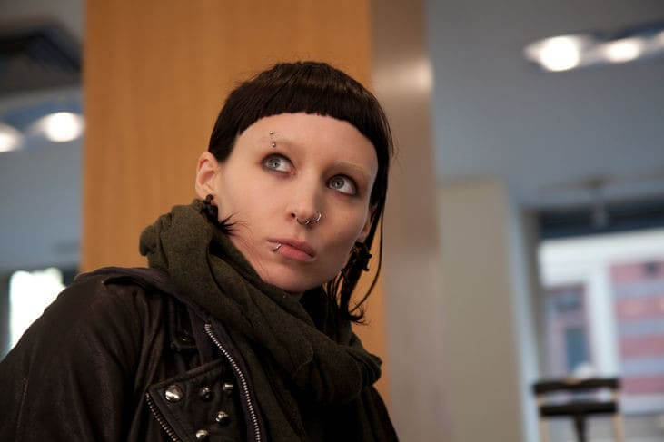 Rooney Mara As Lisbeth Salander In The Girl With The Dragon Tattoo