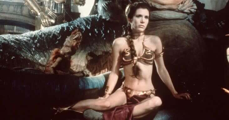 Carrie Fisher As Princess Leia In Star Wars