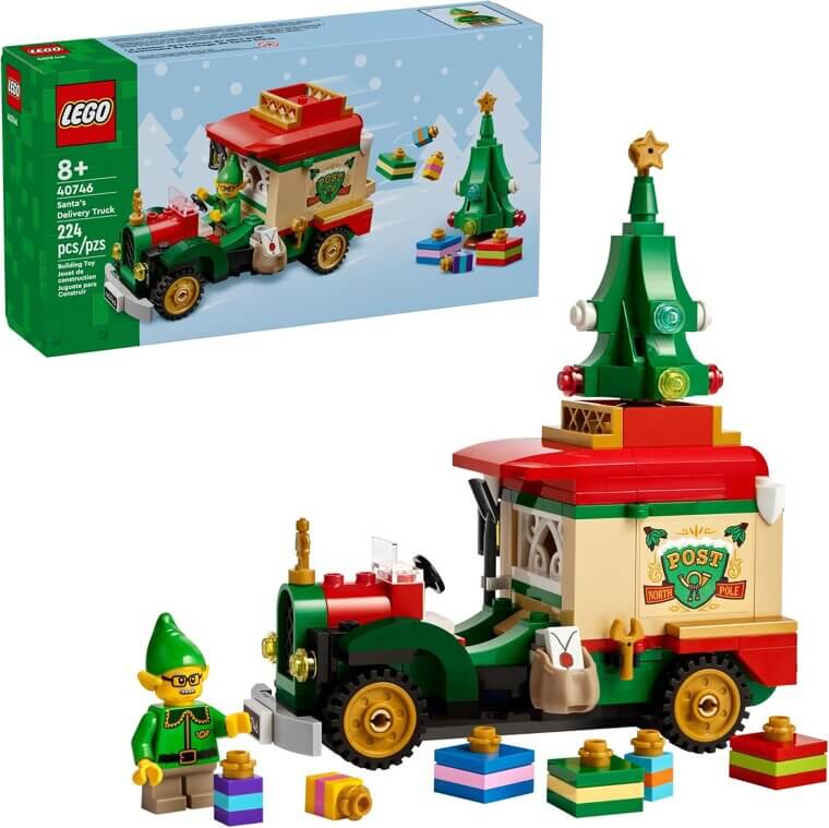 LEGO Santa's Truck - Festive Building Fun for Kids & Families - Enjoy 30% Off!