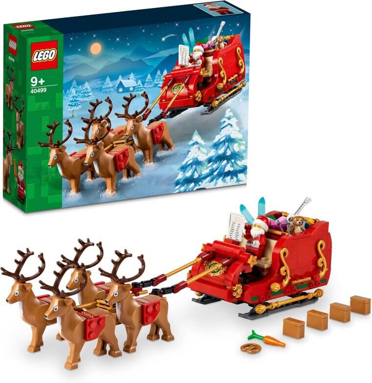 LEGO Santa's Sleigh - Fun Holiday Build & Decor - Don’t Miss the 40% Discount!