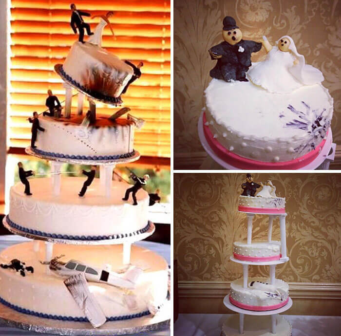 Hilarious And Bizarre Wedding Cakes That Stole The Show Visualchase 2700