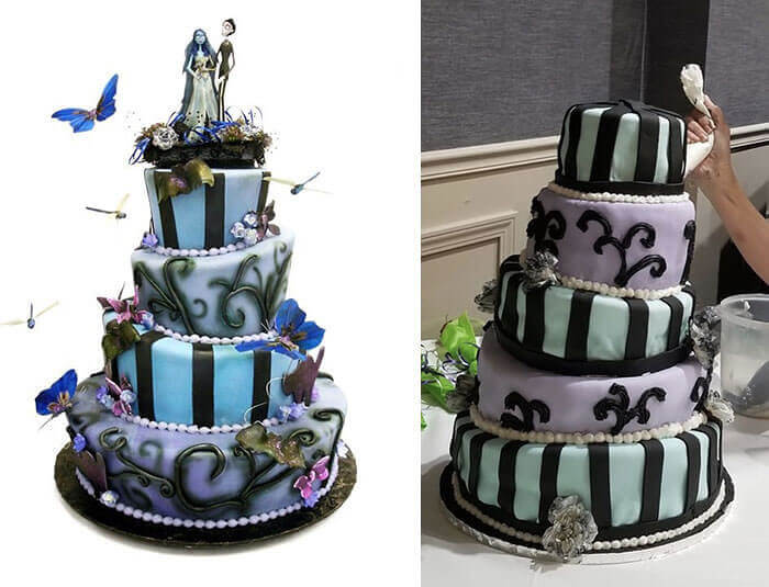 A Wedding Cake That Look Like A Corpse