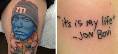 50 Horrible Tattoo Fails That These People Have To Live With Forever
