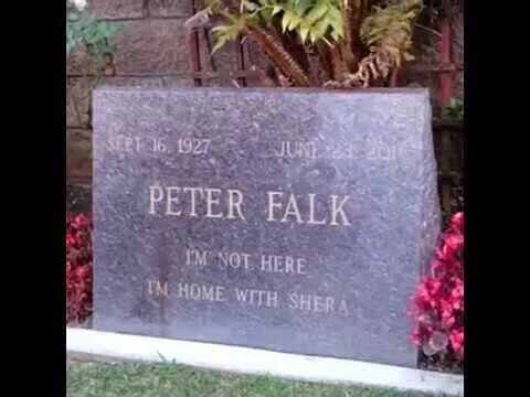 Peter Falk’s Moving Epitaph