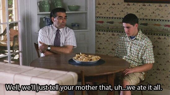 The Apple Pie From American Pie Came Cheap