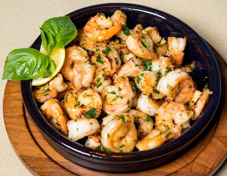 Shrimp Scampi in the Skillet