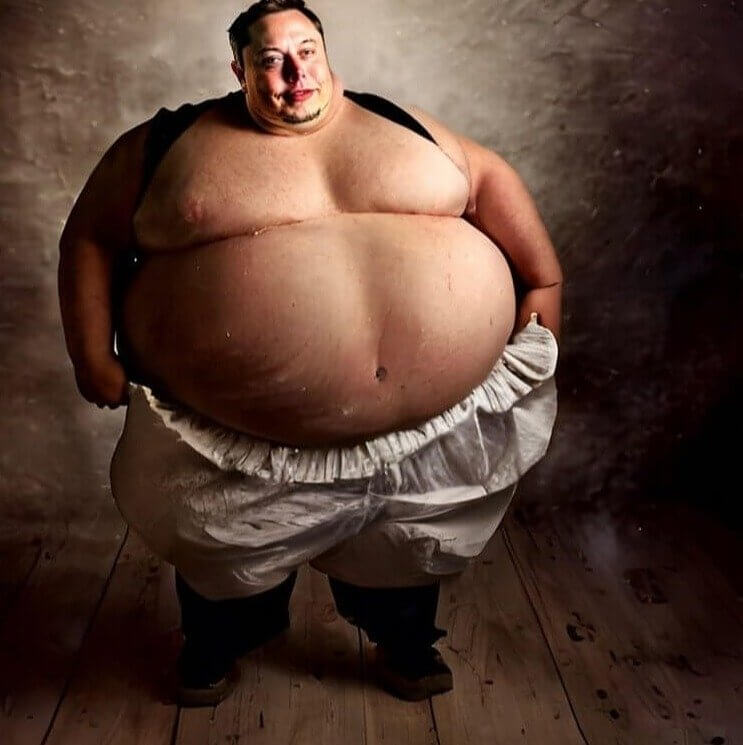 Elon Has Been Stress Eating