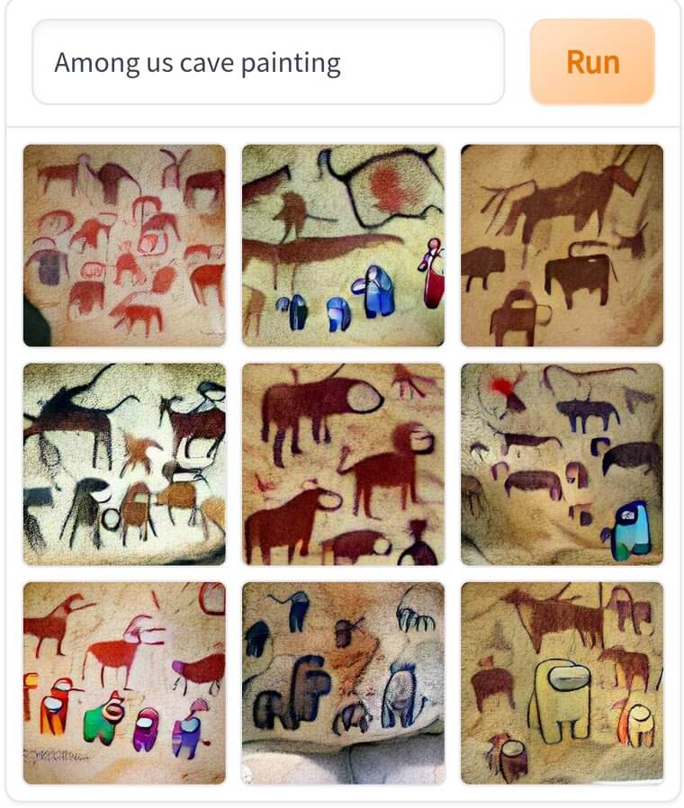 Who Made This Among Us Cave Painting?