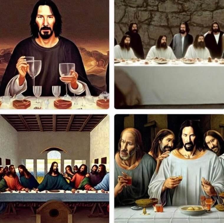 Might Be Taking the Keanu Worship A Bit Too Far...