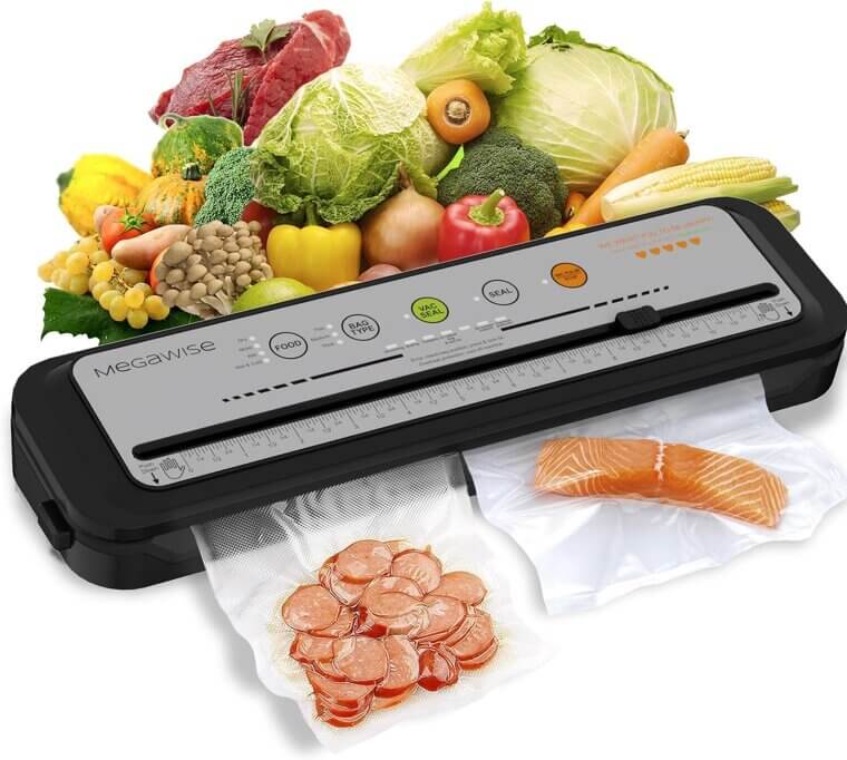 Megawise Vacuum Sealer - Compact, Powerful, and Easy to Use - Now 18% Off!