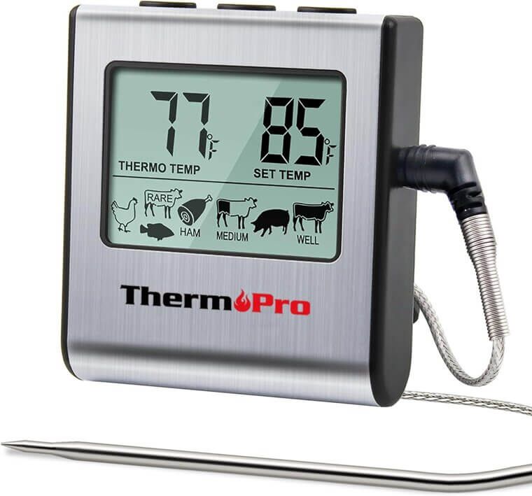 ThermoPro Meat Thermometer - Perfect for BBQ & Kitchen Cooking! 