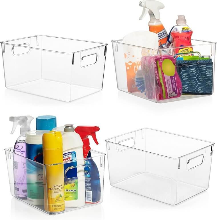 ClearSpace Storage Bins - Organize Your Home Effortlessly - 20% Off!