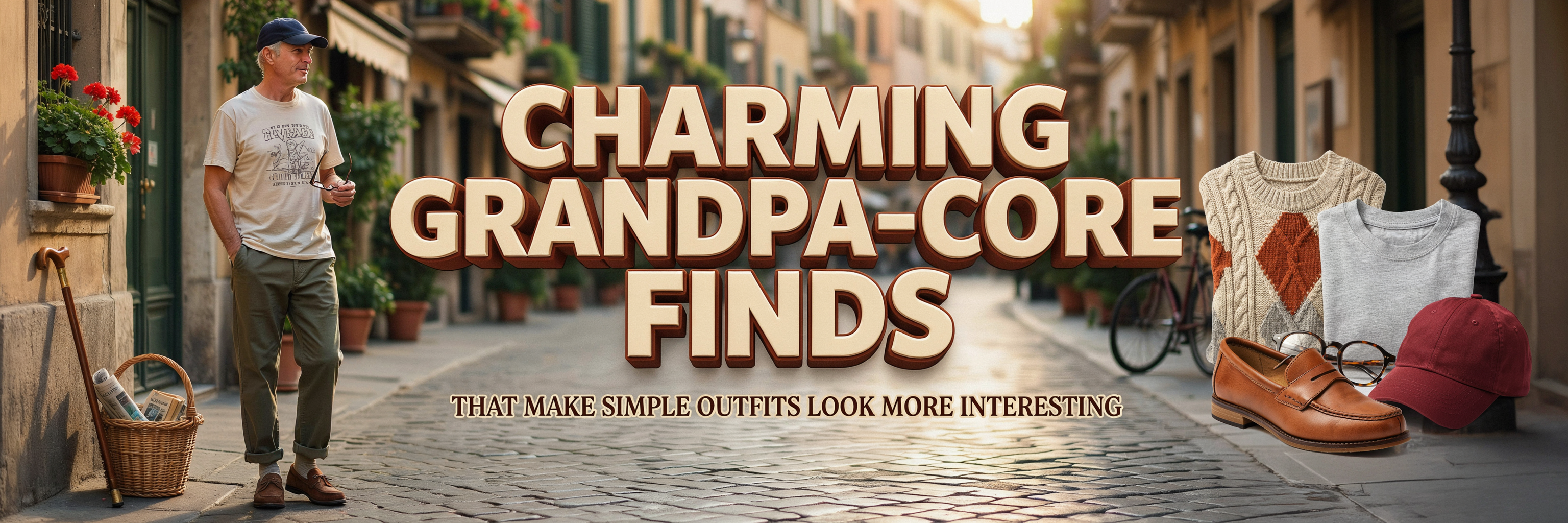 The Grandpa-Core Finds That Make Simple Outfits Look More Interesting