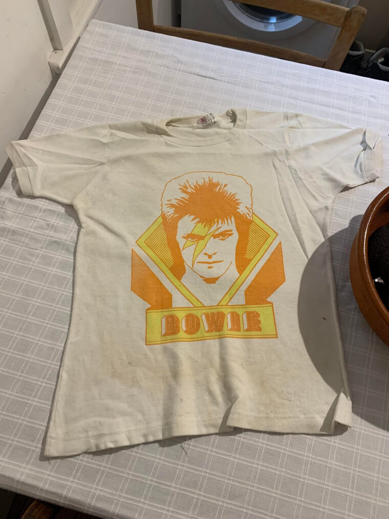 David Bowie - Ziggy Stardust Tour 1972 - $3,000