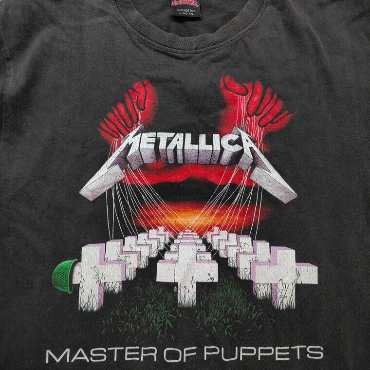 Metallica - Master of Puppets Tour 1986 - $2,000
