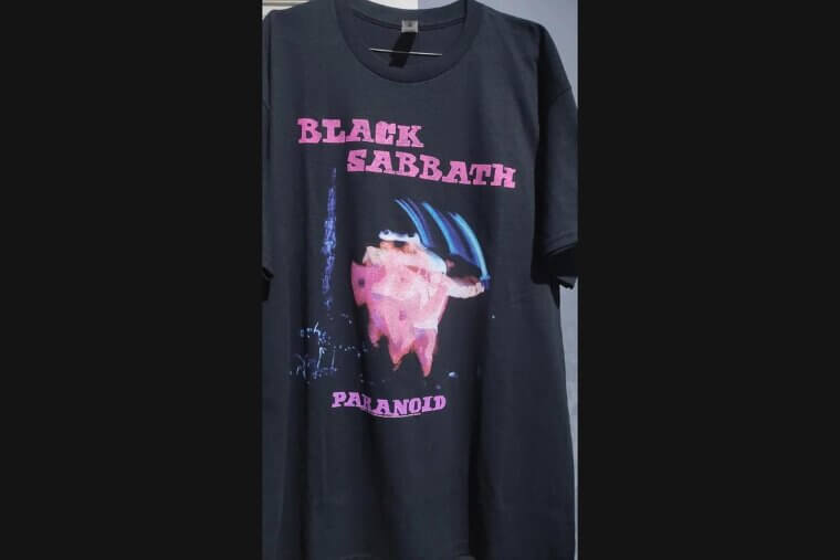 Black Sabbath - Paranoid Tour 1970 - $3,500