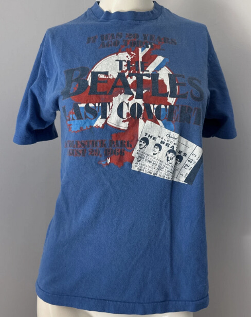 The Beatles - Candlestick Park 1966 - $8,000
