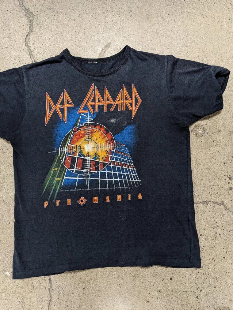 Def Leppard - Pyromania Tour 1983 - $900