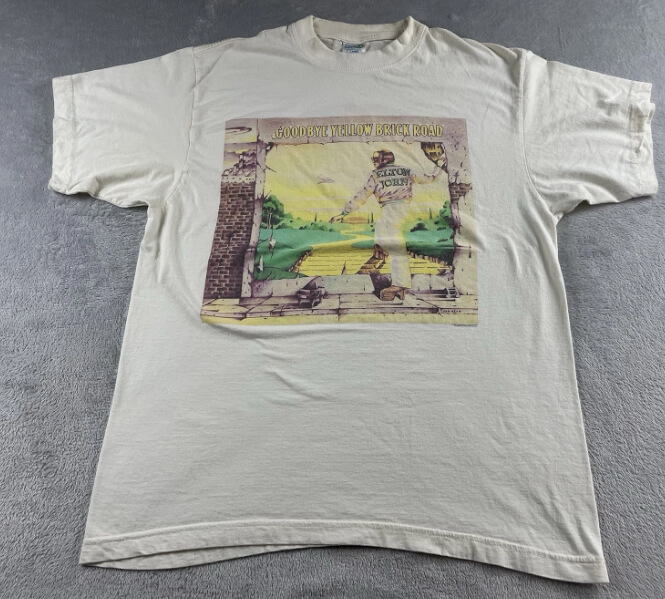 Elton John - Goodbye Yellow Brick Road Tour 1973 - $1,800