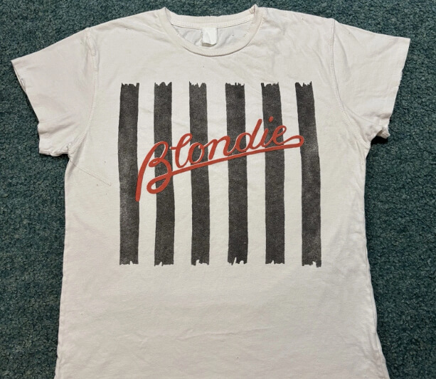 Blondie - Parallel Lines Tour 1978 - $1,200