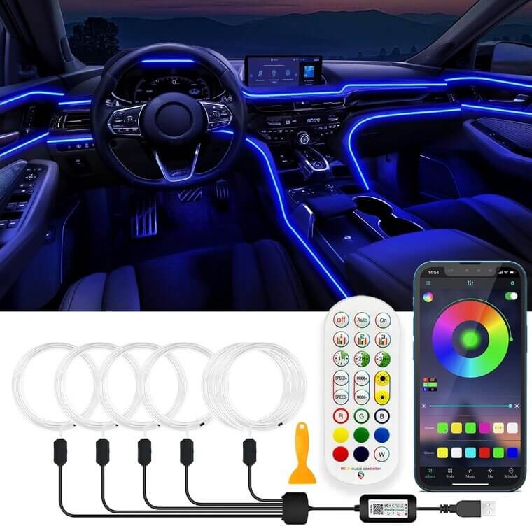 USB Car LED Lights: Transform Your Ride with Vibrant Colors! 