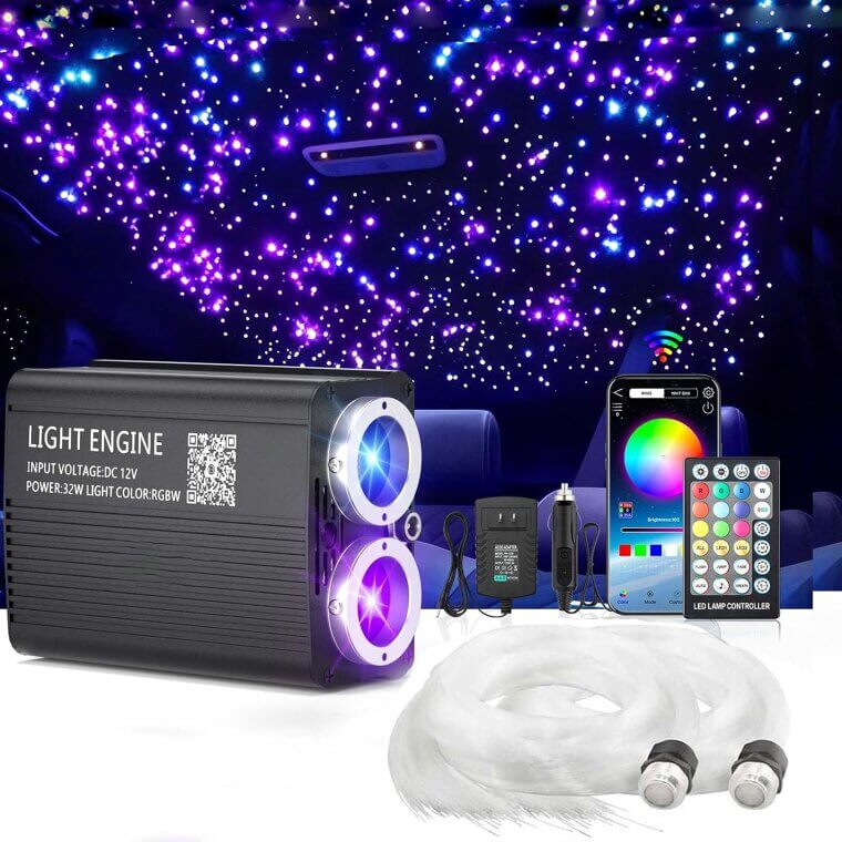 Twinkle Starlight Headliner - Transform Your Space with Stunning Starry Effects 