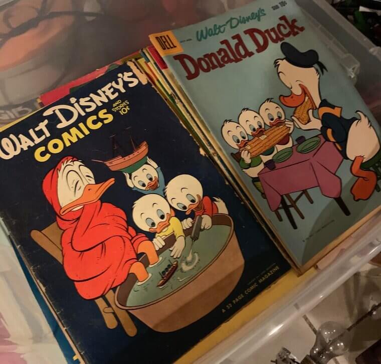 First-Edition Comic Books in Boxes