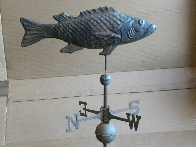 Antique Copper and Brass Weathervanes