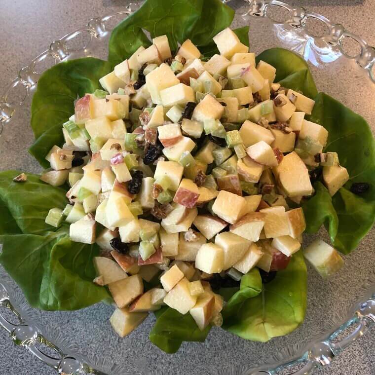 Waldorf Salad (Apple, Celery, Walnuts, Mayo)